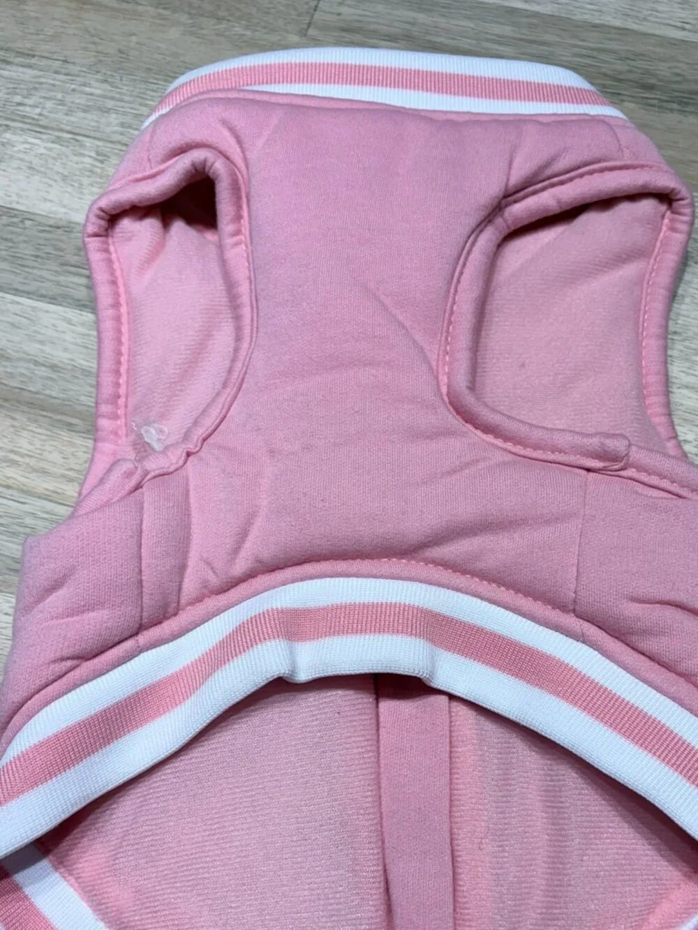 Pup Crew Dog Sports Jacket, Pink, Small